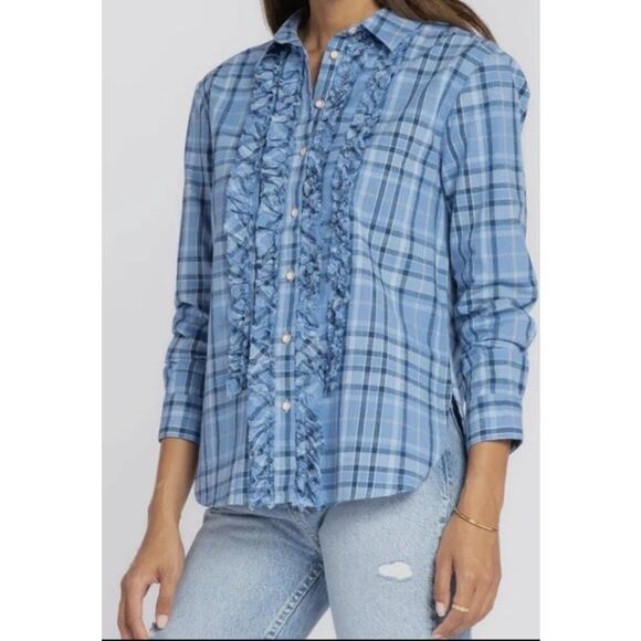 ANTHROPOLOGIE Pilcro Plaid Button Up // XS - Picture 1 of 10